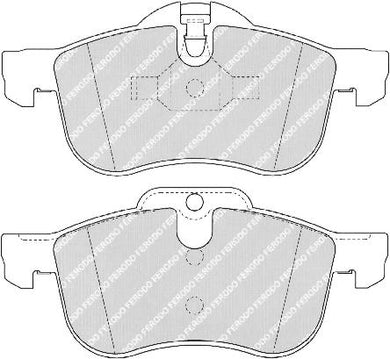 Front Brake Pad Set Fits MG Rover OE GBP90342AF Ferodo FDB1355