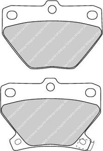 Rear Brake Pad Set Fits Toyota OE 446620090 Ferodo FDB1395