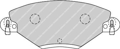 Front Brake Pad Set Fits Citroen OE 425215 Ferodo FDB1411