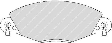 Front Brake Pad Set Fits Citroen OE 425216 Ferodo FDB1412