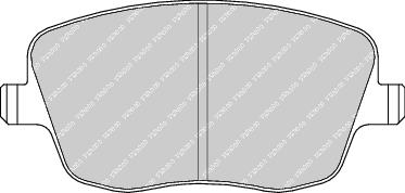 Front Brake Pad Set Fits Seat Skoda VW OE 6Q0698151A Ferodo FDB1419