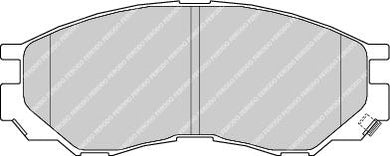 Front Brake Pad Set Fits Mitsubishi OE MN102609 Ferodo FDB1422