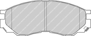 Front Brake Pad Set Fits Mitsubishi OE MN102609 Ferodo FDB1422