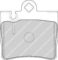 Rear Brake Pad Set Fits Mercedes-Benz OE 34200620 Ferodo FDB1427