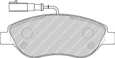 Front Brake Pad Set Fits Alfa Romeo Chrysler Fiat Lancia Ferodo FDB1468