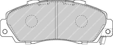 Front Brake Pad Set Fits Acura Honda OE 45022S1AE20 Ferodo FDB1505