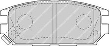 Load image into Gallery viewer, Rear Brake Pad Set Fits Mitsubishi OE MN102625 Ferodo FDB1507