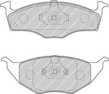 Load image into Gallery viewer, Front Brake Pad Set Fits VW OE 6E0698151 Ferodo FDB1517