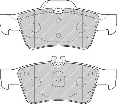 Rear Brake Pad Set Fits Mercedes-Benz OE 4230230 Ferodo FDB1526