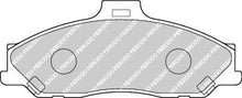 Load image into Gallery viewer, Front Brake Pad Set Fits Ford Ford Asia / Ozeania Ford Australia Ferodo FDB1527