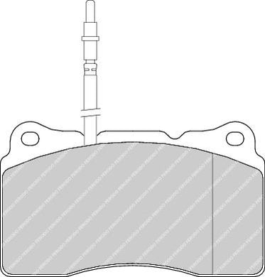 Front Brake Pad Set Fits Citroen Fiat Lancia Peugeot OE 425207 Ferodo FDB1545