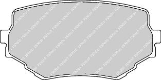 Front Brake Pad Set Fits Suzuki OE 5520077 Ferodo FDB1565