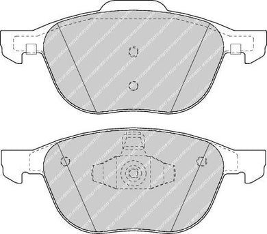 Front Brake Pad Set Fits Ford Ford Australia Mazda Mercedes-Benz Ferodo FDB1594