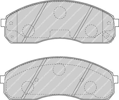 Front Brake Pad Set Fits Kia OE 0K56A3323Z Ferodo FDB1595