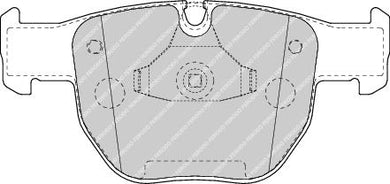 Front Brake Pad Set Fits Land Rover OE SFC000010 Ferodo FDB1597