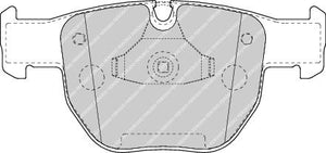 Front Brake Pad Set Fits Land Rover OE SFC000010 Ferodo FDB1597