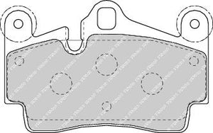 Rear Brake Pad Set Fits Audi Porsche VW OE 95535293900 Ferodo FDB1627