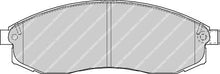Load image into Gallery viewer, Front Brake Pad Set Fits Mitsubishi Nissan OE 4106038U90 Ferodo FDB1646
