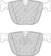 Load image into Gallery viewer, Rear Brake Pad Set Fits Bentley BMW Rolls-Royce OE 34110301476 Ferodo FDB1672