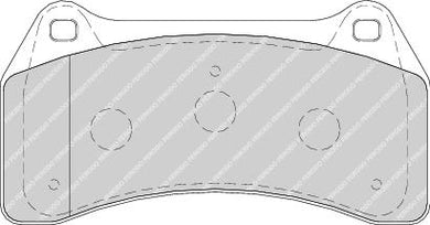Front Brake Pad Set Fits Jaguar OE 2C224018 Ferodo FDB1712