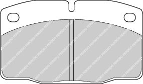Front Brake Pad Set Fits Bedford Daewoo Lotus Opel Vauxhall Ferodo FDB173