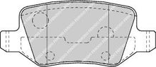 Load image into Gallery viewer, Rear Brake Pad Set Fits Mercedes-Benz OE 1684200420 Ferodo FDB1782