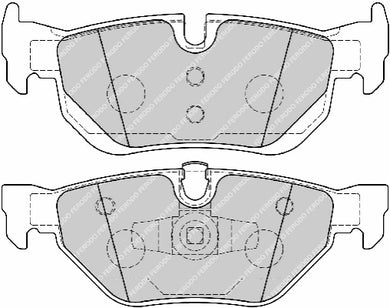 Rear Brake Pad Set Fits BMW OE 34216767150 Ferodo FDB1807