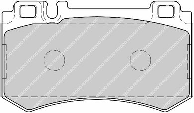 Rear Brake Pad Set Fits Mercedes-Benz OE 4230430 Ferodo FDB1809