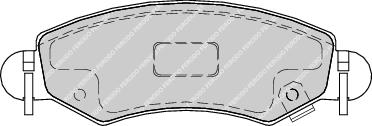 Front Brake Pad Set Fits Subaru Suzuki OE 5581084 Ferodo FDB1811