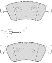 Load image into Gallery viewer, Front Brake Pad Set Fits Audi VW OE 4D0698151AB Ferodo FDB1832