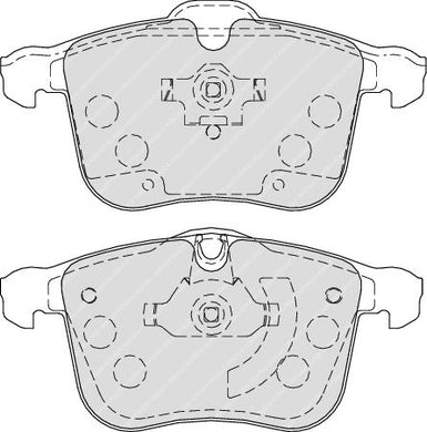 Front Brake Pad Set Fits Cadillac Holden Opel Saab Vauxhall Ferodo FDB1833