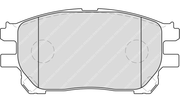 Front Brake Pad Set Fits Toyota OE 446528490 Ferodo FDB1868