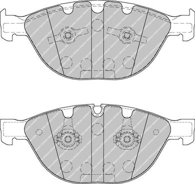 Front Brake Pad Set Fits BMW Jaguar Rolls-Royce OE 34110300361 Ferodo FDB1883