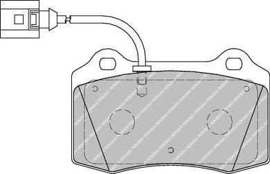 Front Brake Pad Set Fits Seat OE 1ML698151 Ferodo FDB1896