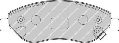 Front Brake Pad Set Fits Opel Vauxhall OE 1605124 Ferodo FDB1921