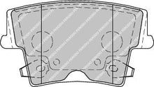 Load image into Gallery viewer, Rear Brake Pad Set Fits Chrysler Lancia OE 05142561AA Ferodo FDB1953