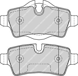 Rear Brake Pad Set Fits Mini OE 34216772894 Ferodo FDB1975