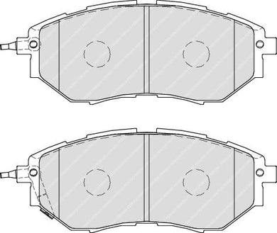 Front Brake Pad Set Fits Subaru OE 26296AG000 Ferodo FDB1984