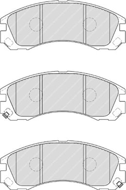 Front Brake Pad Set Fits Citroen Peugeot OE 425387 Ferodo FDB1993