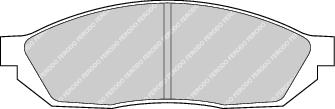 Front Brake Pad Set Fits Bedford Honda Maruti Suzuki Triumph Vauxh Ferodo FDB208
