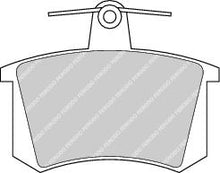Load image into Gallery viewer, Rear Brake Pad Set Fits Alfa Romeo Audi Fiat Lancia OE 5892650 Ferodo FDB222