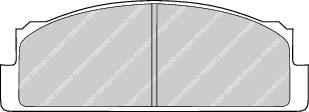 Rear Brake Pad Set Fits Autobianchi Fiat FSO Lancia Pininfarina Sea Ferodo FDB22
