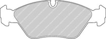 Load image into Gallery viewer, Front Brake Pad Set Fits Alpina BMW Ferrari Maserati Porsche Ferodo FDB256