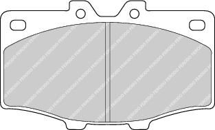 Front Brake Pad Set Fits Toyota OE 446535170 Ferodo FDB288