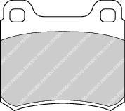 Rear Brake Pad Set Fits Mercedes-Benz OE 4208820 Ferodo FDB328