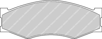 Front Brake Pad Set Fits Infiniti Nissan OE 69052940 Ferodo FDB340