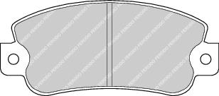 Front Brake Pad Set Fits Autobianchi Fiat Lancia OE 71748354 Ferodo FDB351