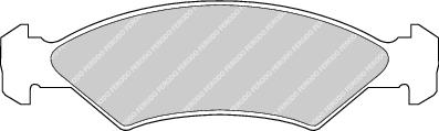 Front Brake Pad Set Fits Ford OE 5015917 Ferodo FDB365