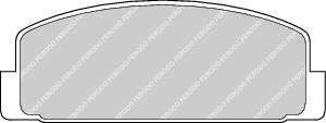 Rear Brake Pad Set Fits Mazda OE B6Y82643ZA Ferodo FDB372