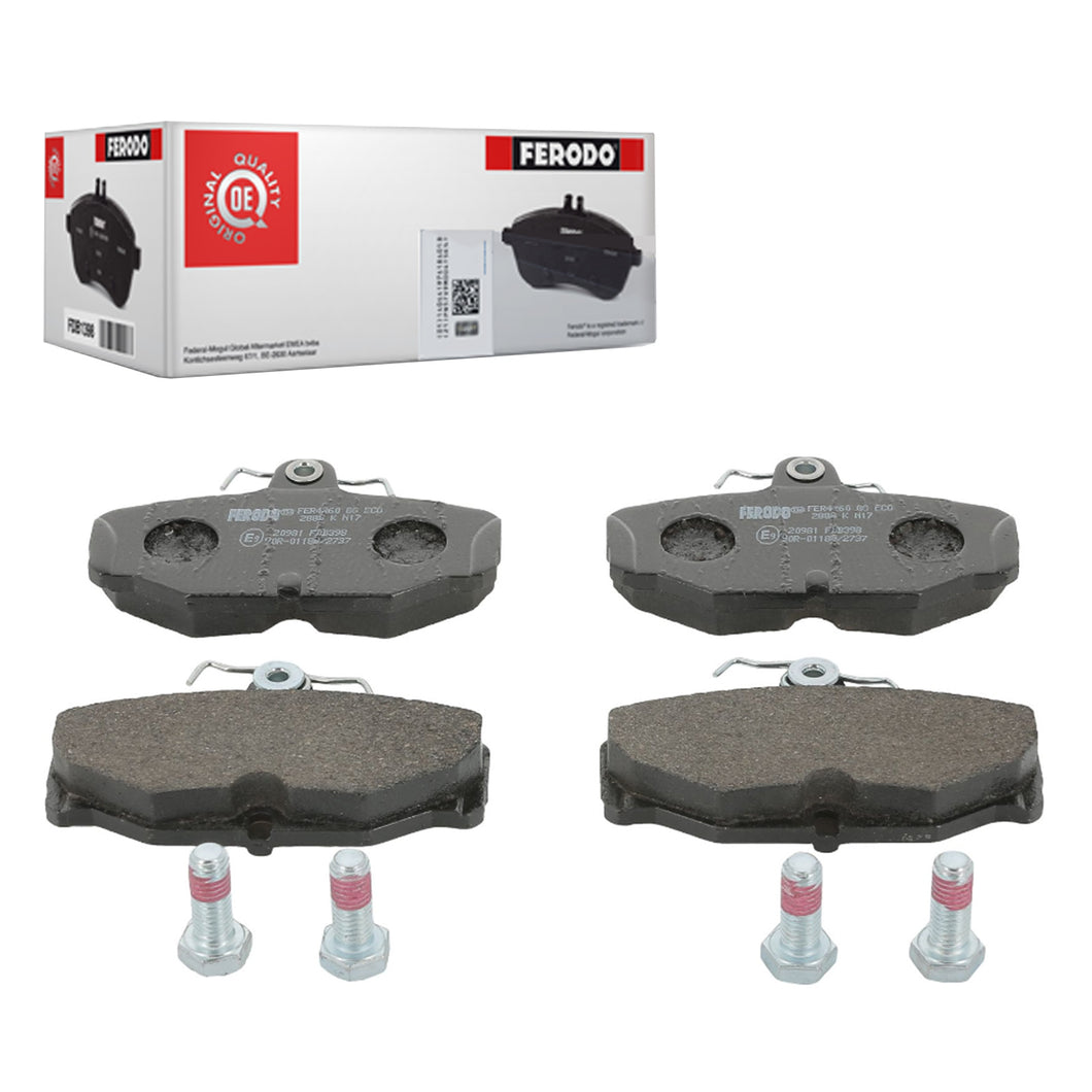 Ford Rear Brake Pad Set Fits Sierra Granada 1982-85 RS Cosworth Ferodo FDB398